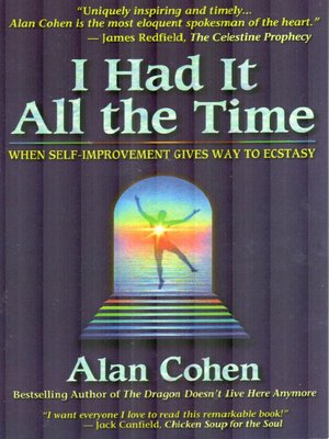 cover image of I Had It All the Time